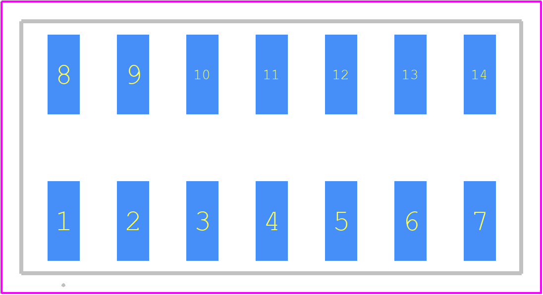 1473370000 - Weidmüller PCB footprint - Other - Other - 1473370000