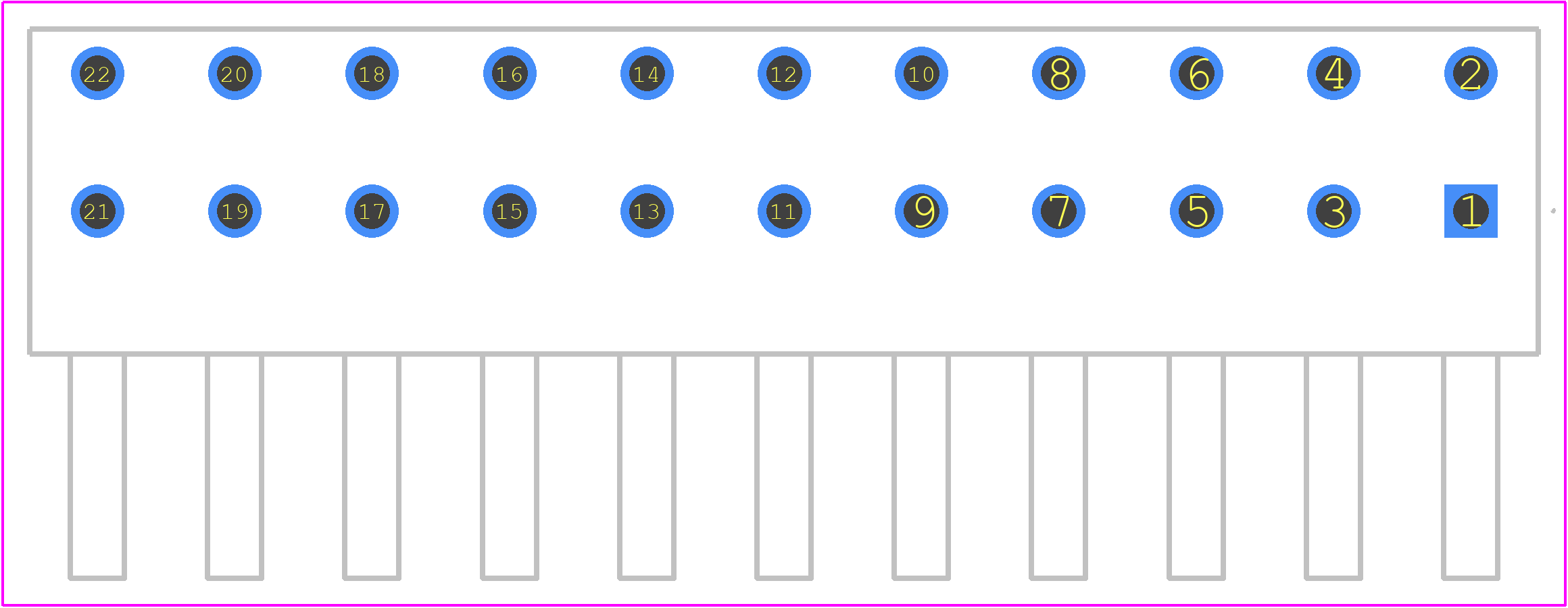 1623030000 - Weidmüller PCB footprint - Other - Other - 1623030000-1