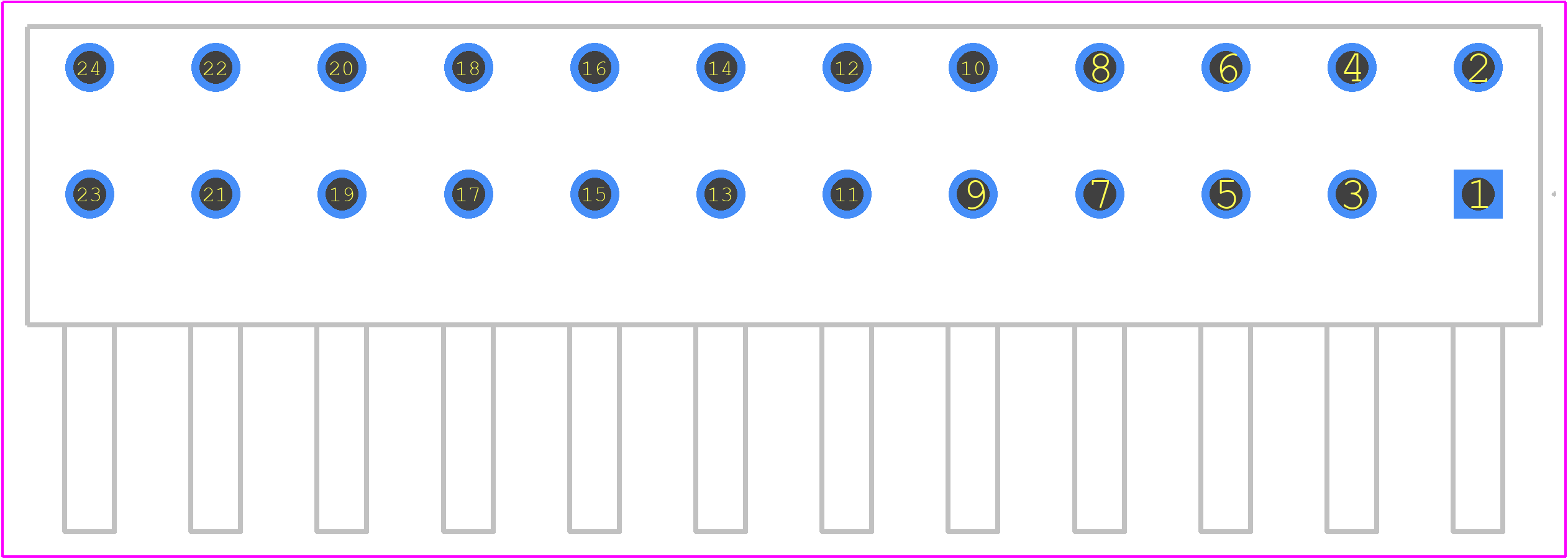 1623040000 - Weidmüller PCB footprint - Other - Other - 1623040000-1