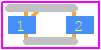 DZ2S068M0L - Panasonic PCB footprint - Small Outline Diode Flat Lead - Small Outline Diode Flat Lead - SSMini2-F5-B-Panasonic