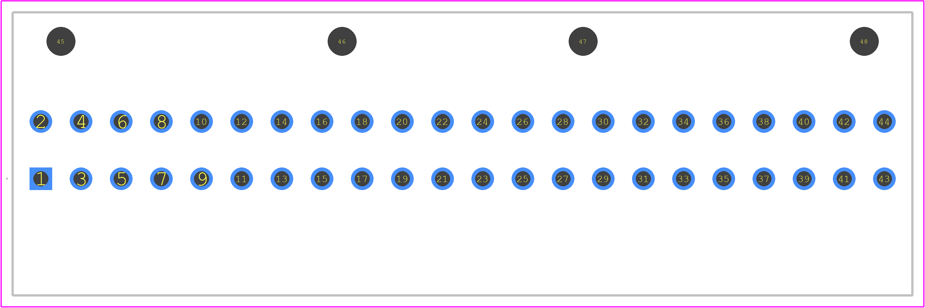 1633780000 - Weidmüller PCB footprint - Other - Other - 1633780000-1