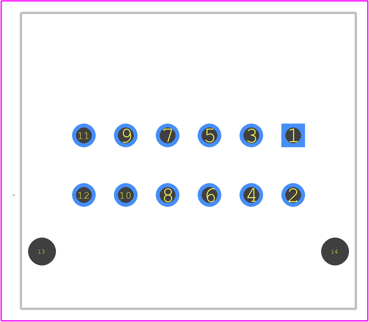 1633850000 - Weidmüller PCB footprint - Other - Other - 1633850000