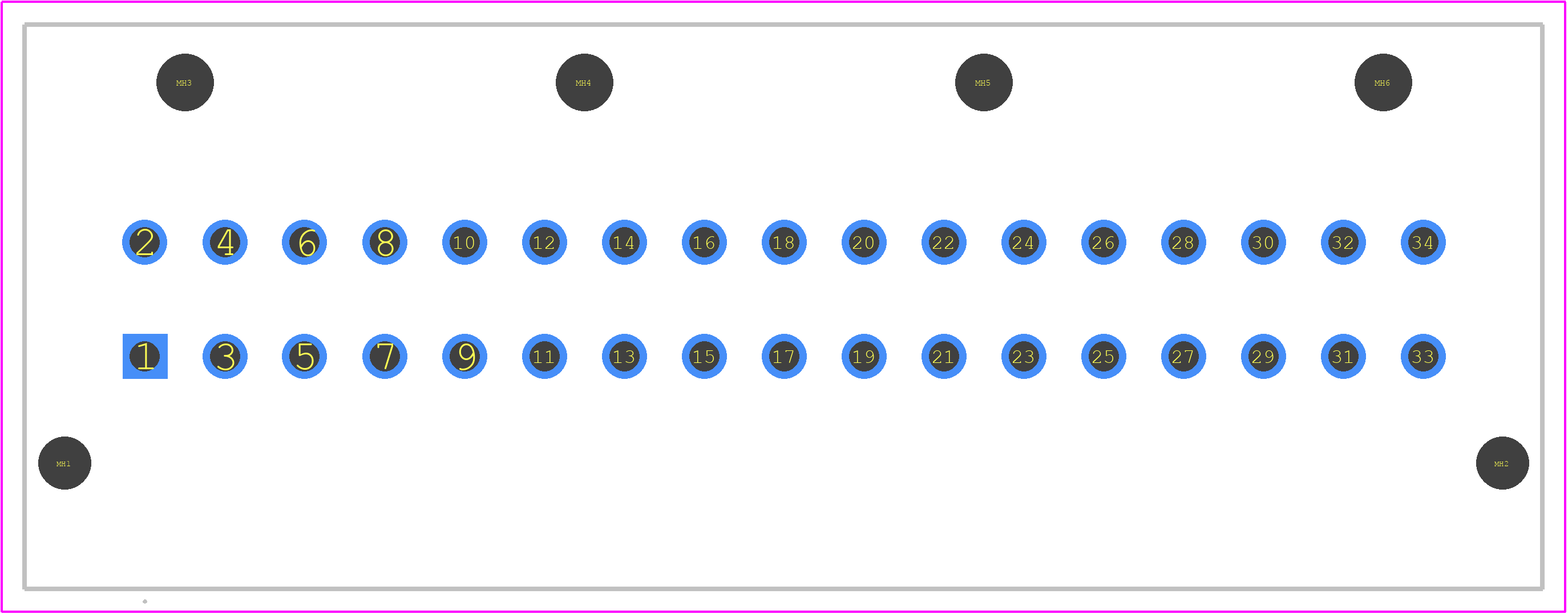 1633960000 - Weidmüller PCB footprint - Other - Other - 1633960000