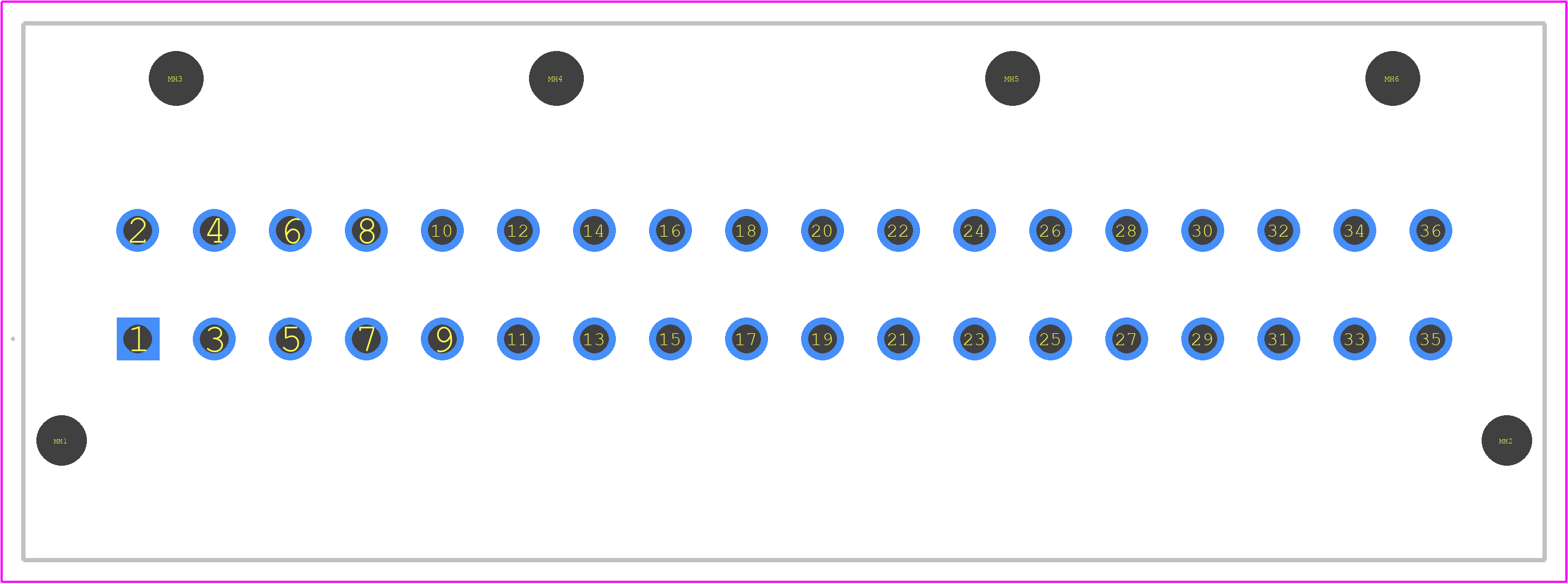 1633970000 - Weidmüller PCB footprint - Other - Other - 1633970000