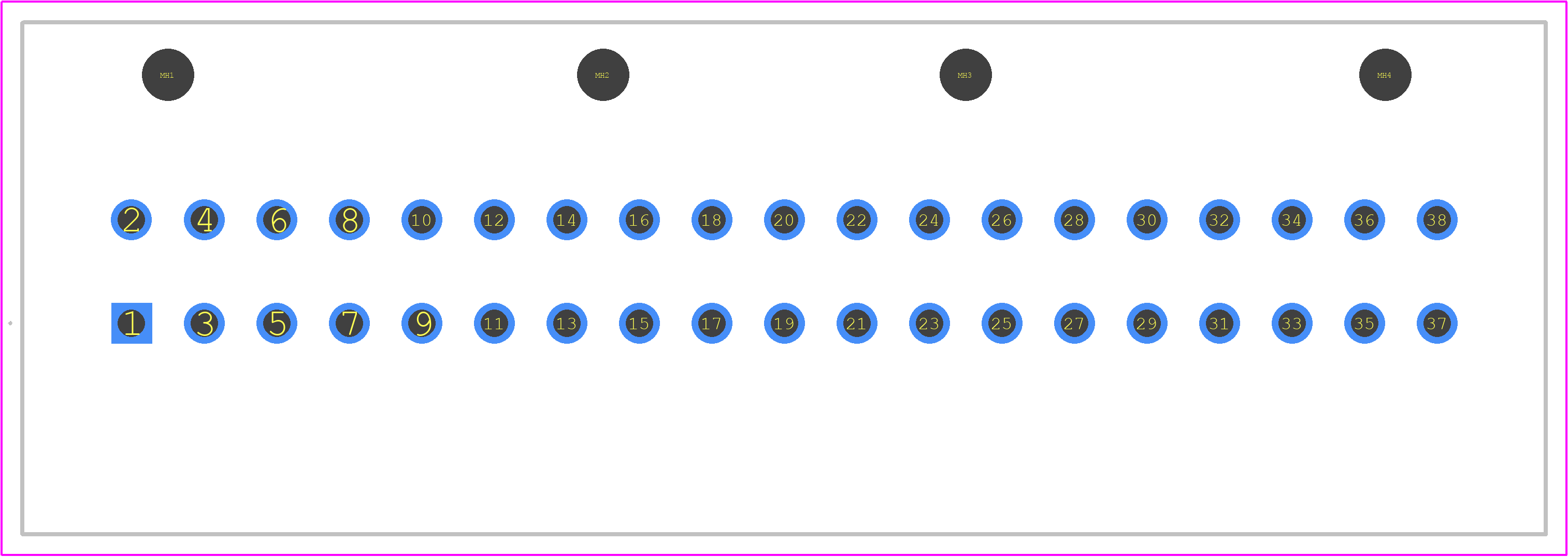 1633980000 - Weidmüller PCB footprint - Other - Other - 1633980000