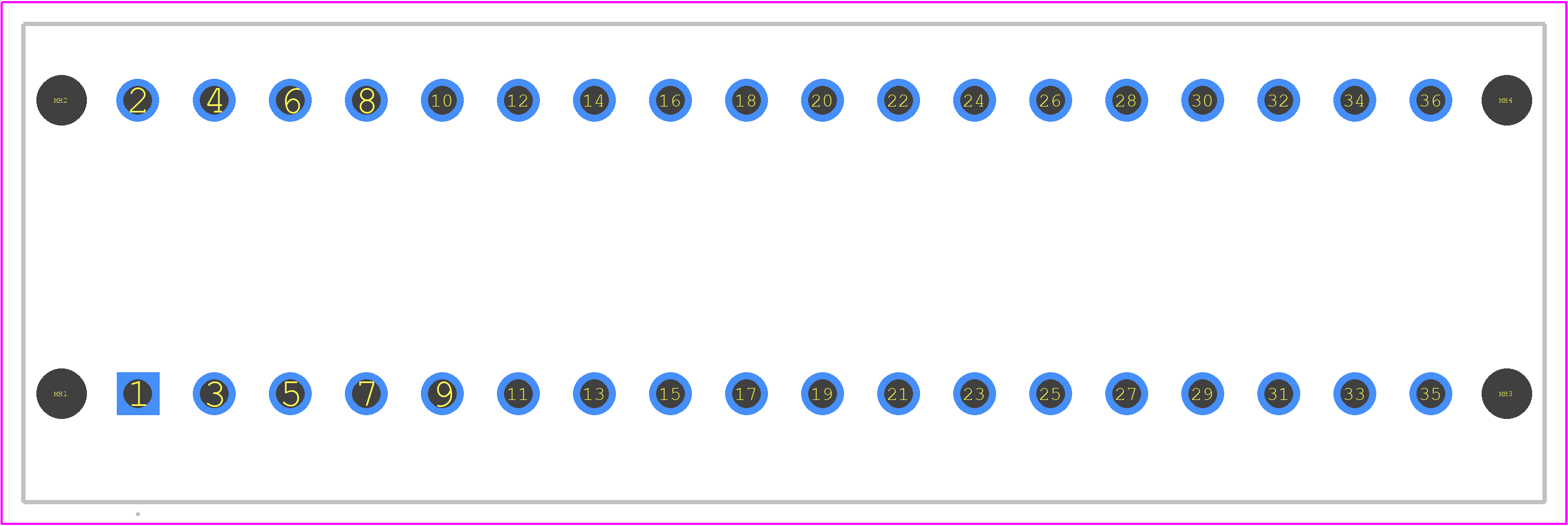 1641320000 - Weidmüller PCB footprint - Other - Other - 1641320000