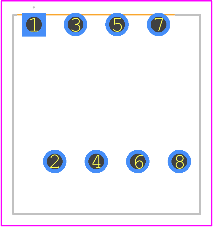 1703720000 - Weidmüller PCB footprint - Other - Other - 1703720000