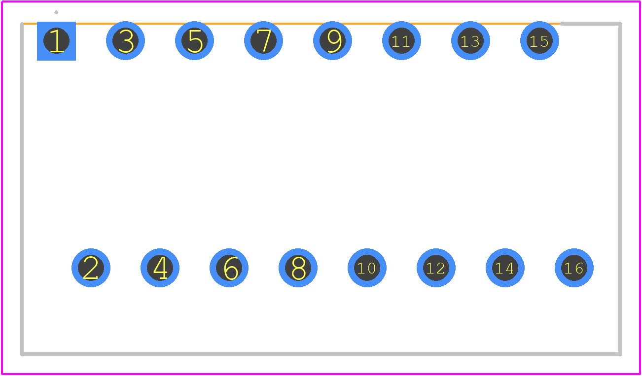 1703760000 - Weidmüller PCB footprint - Other - Other - 1703760000-2