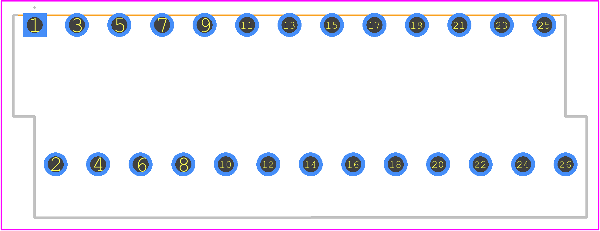 1703810000 - Weidmüller PCB footprint - Other - Other - 1703810000