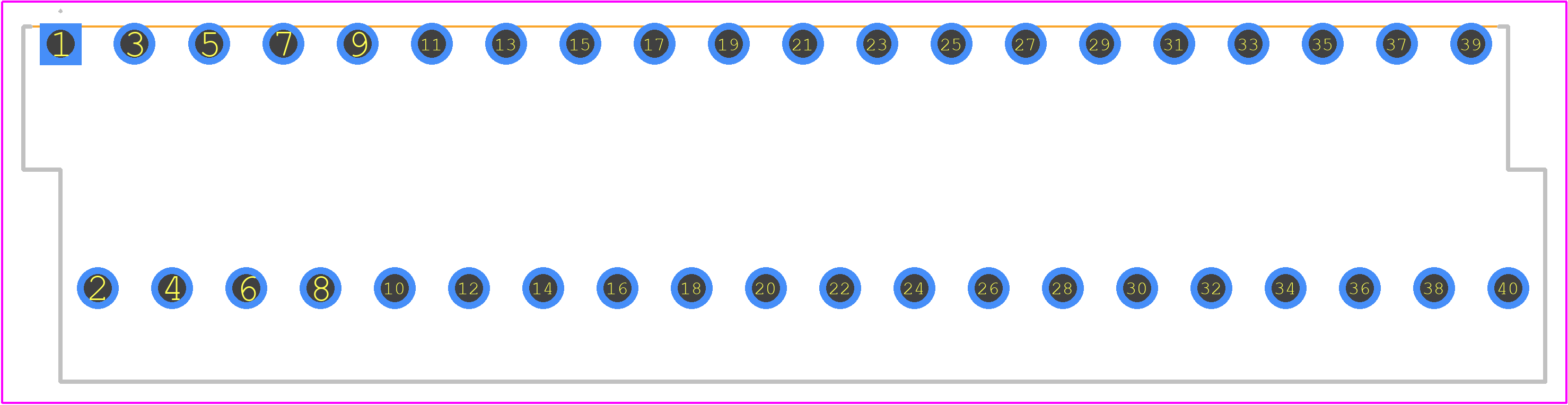 1703880000 - Weidmüller PCB footprint - Other - Other - 1703880000
