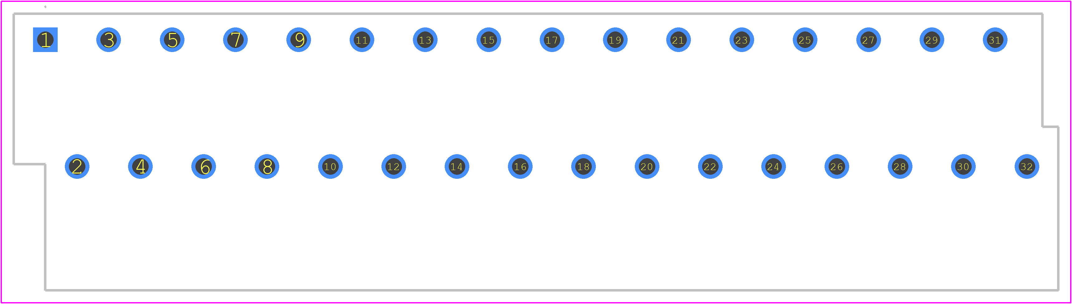 1725310000 - Weidmüller PCB footprint - Other - Other - 1725310000