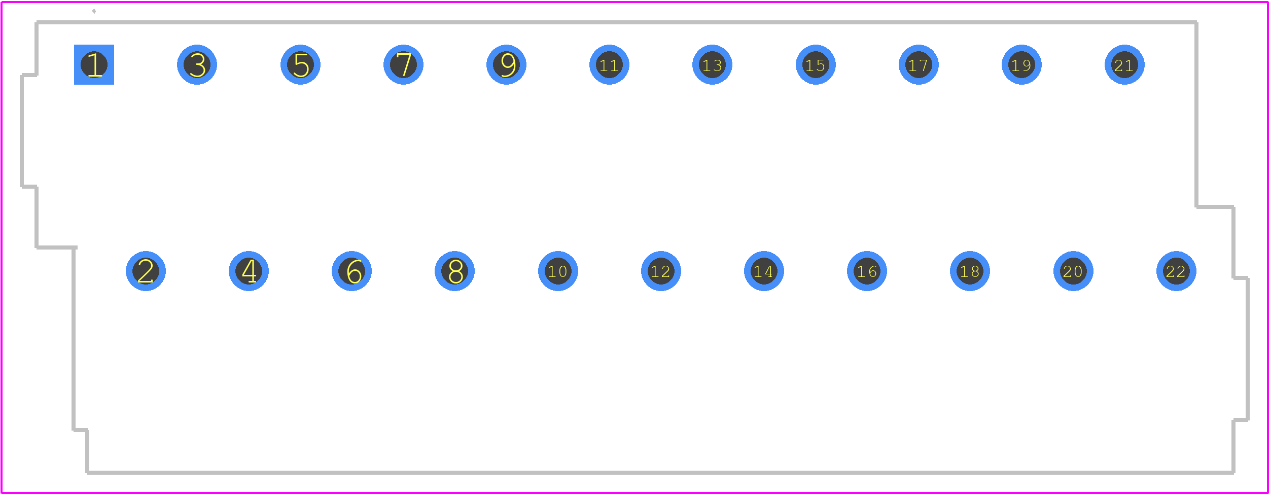 1726370000 - Weidmüller PCB footprint - Other - Other - 1726370000