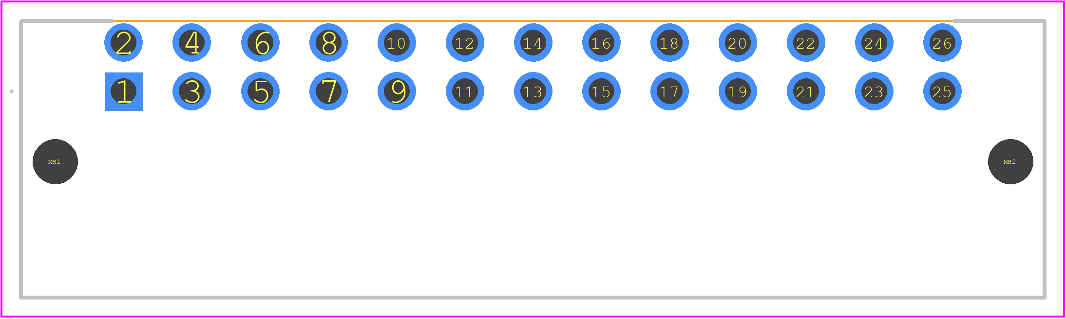 1728570000 - Weidmüller PCB footprint - Other - Other - 1728570000