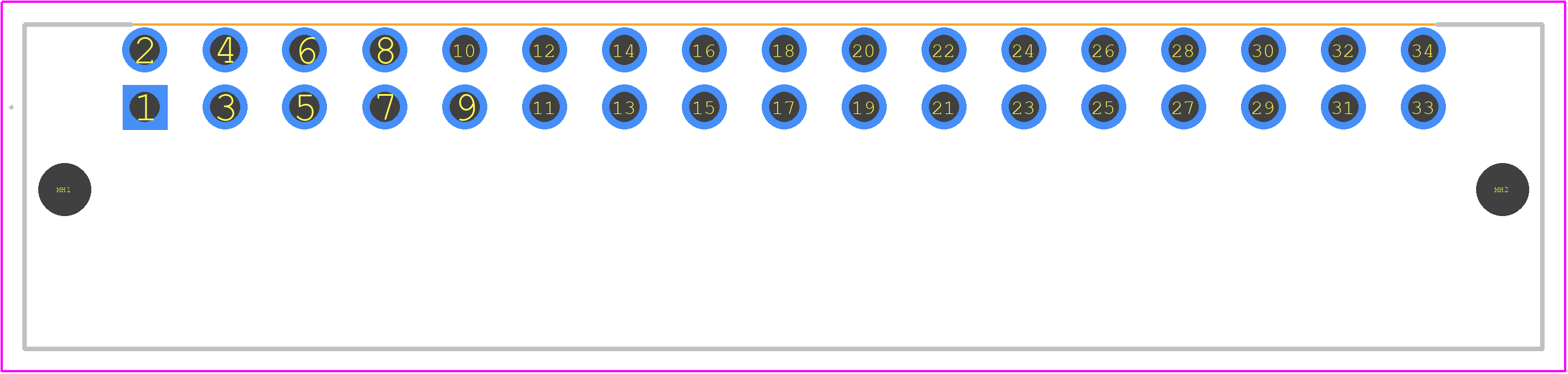 1728770000 - Weidmüller PCB footprint - Other - Other - 1728770000