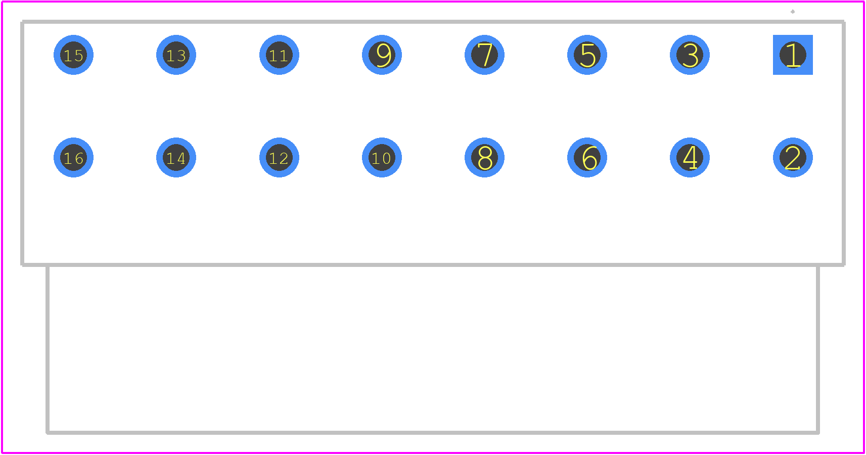 1730190000 - Weidmüller PCB footprint - Other - Other - 1730190000-3