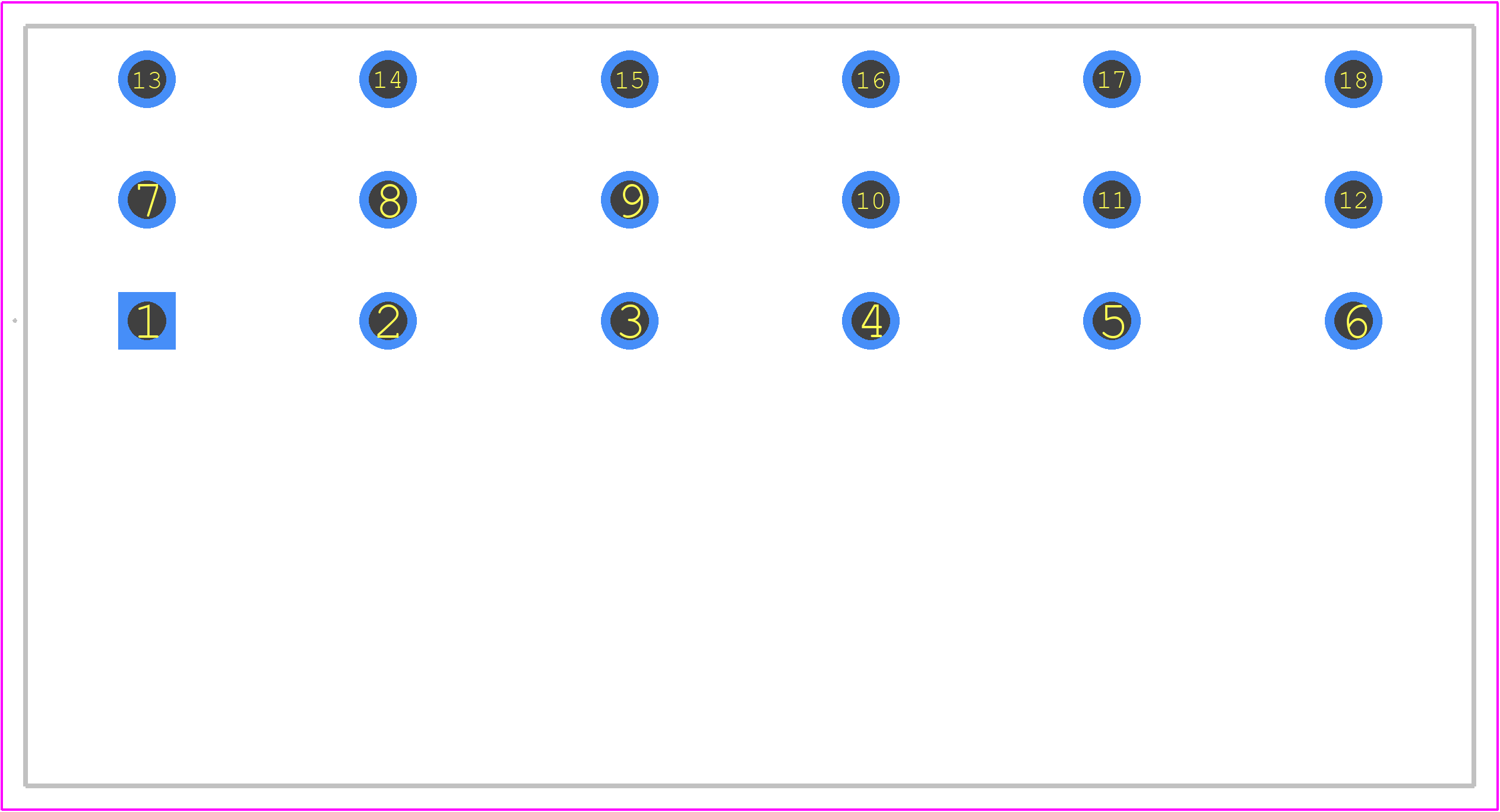 1813530000 - Weidmüller PCB footprint - Other - Other - 1813530000-1
