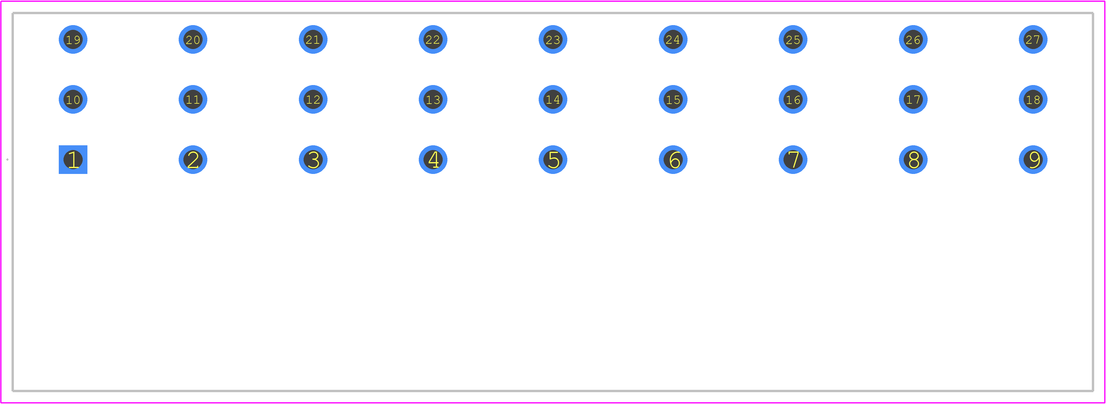 1813560000 - Weidmüller PCB footprint - Other - Other - 1813560000-1
