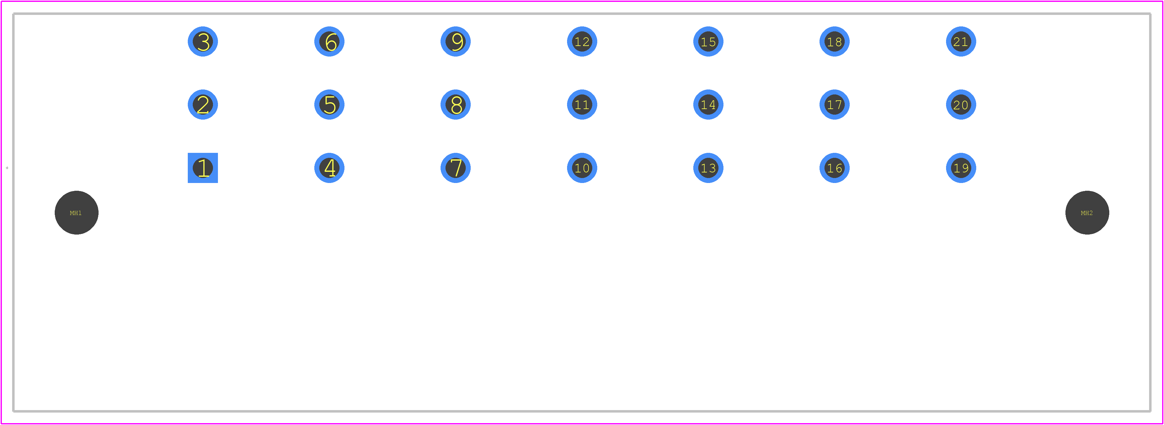 1813780000 - Weidmüller PCB footprint - Other - Other - 1813780000