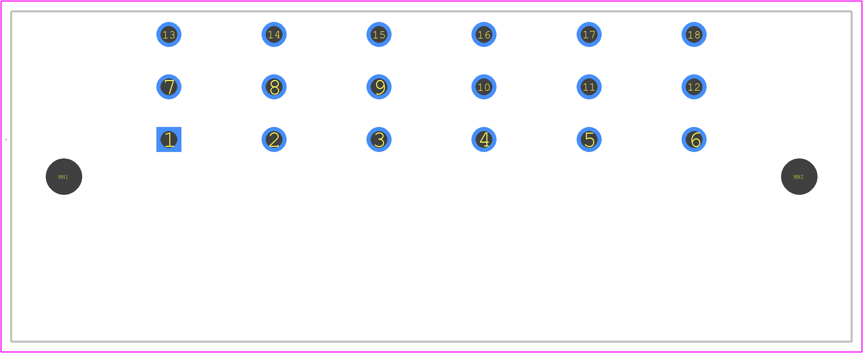 1851080000 - Weidmüller PCB footprint - Other - Other - 1851080000