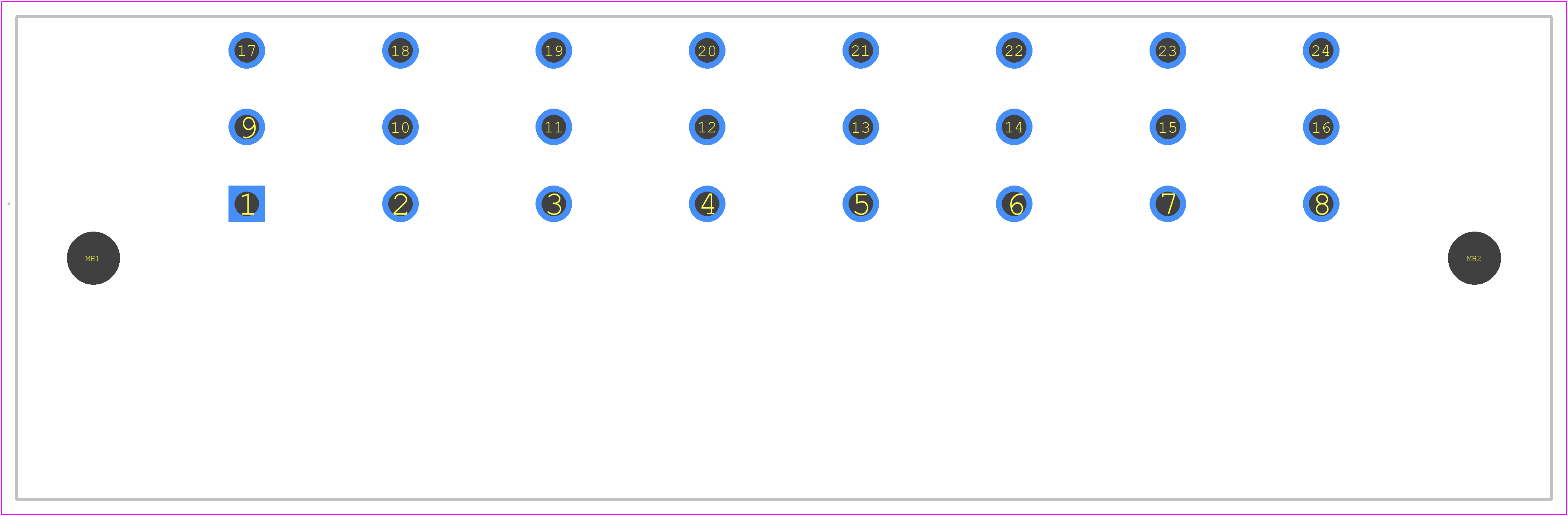 1851180000 - Weidmüller PCB footprint - Other - Other - 1851180000