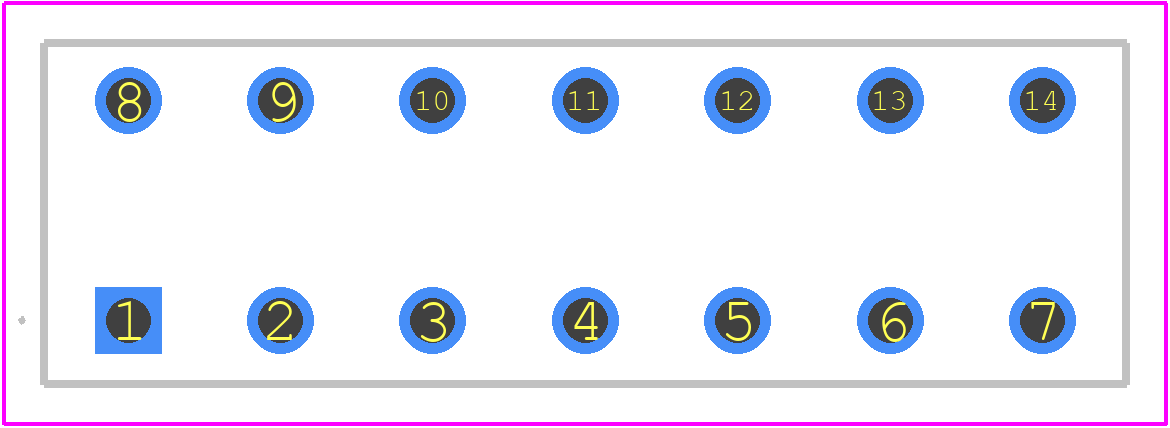 1869940000 - Weidmüller PCB footprint - Other - Other - 1869940000