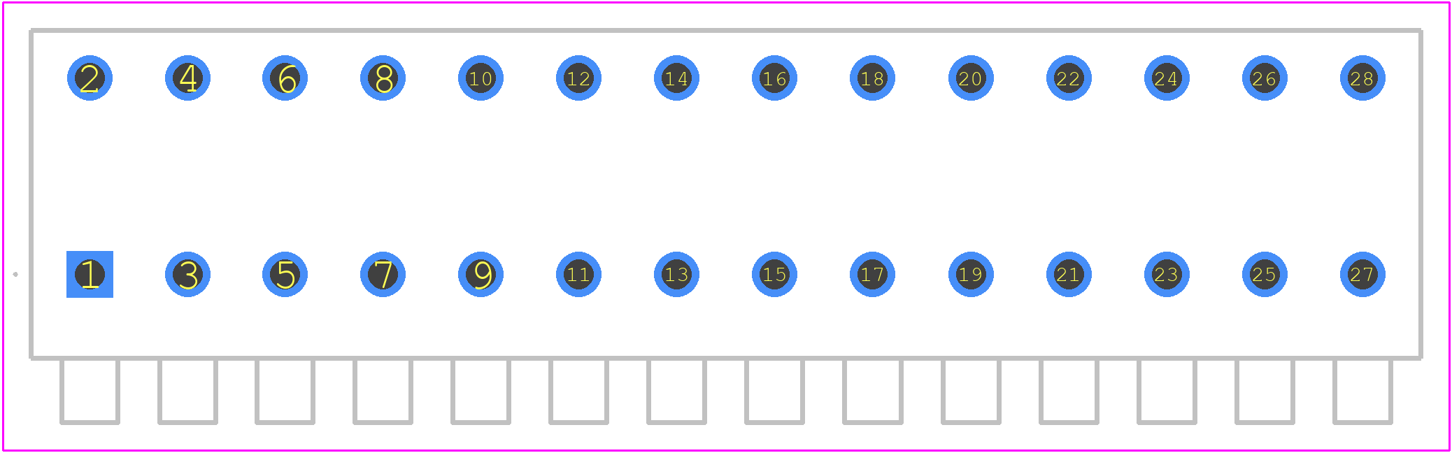 1870390000 - Weidmüller PCB footprint - Other - Other - 1870390000