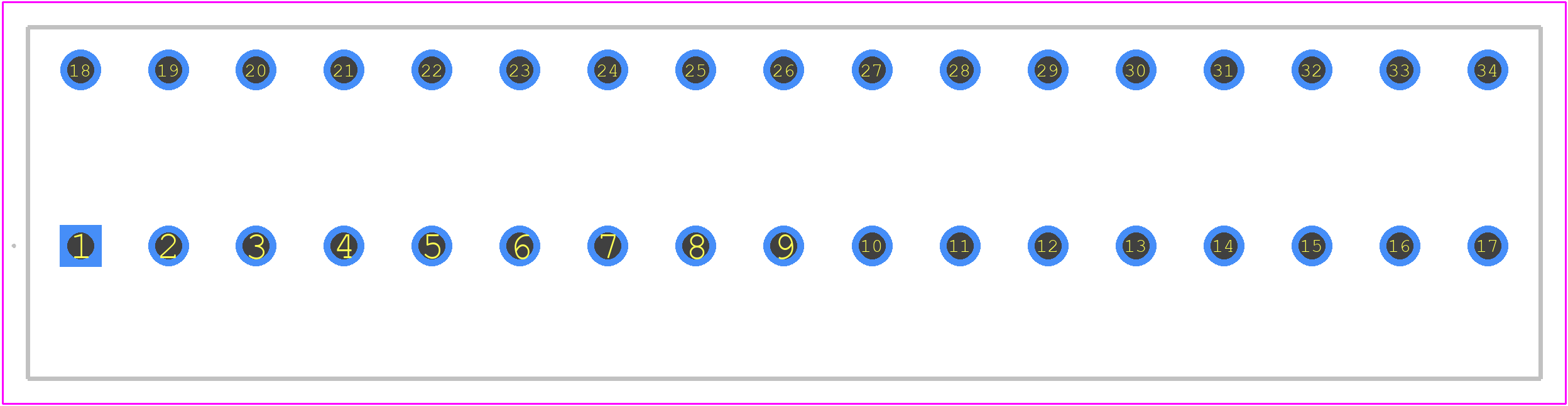 1870420000 - Weidmüller PCB footprint - Other - Other - 1870420000