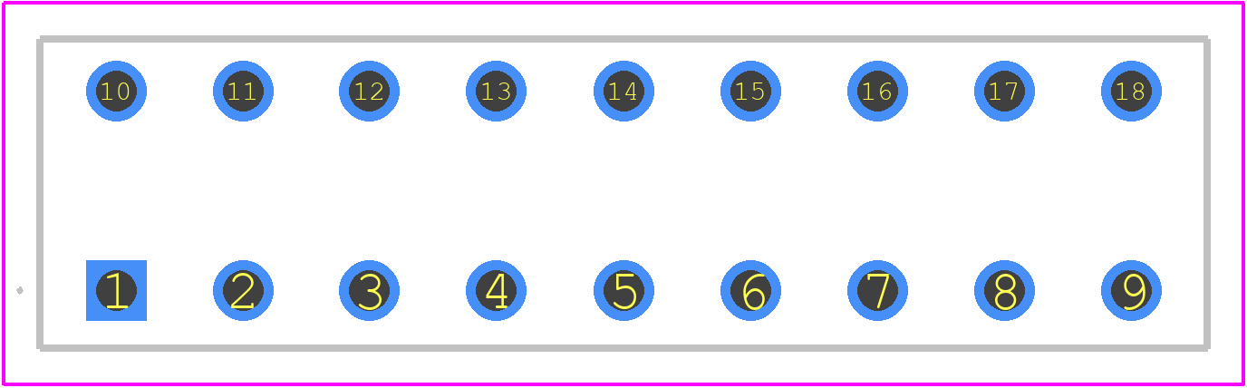 1870710000 - Weidmüller PCB footprint - Other - Other - 1870710000