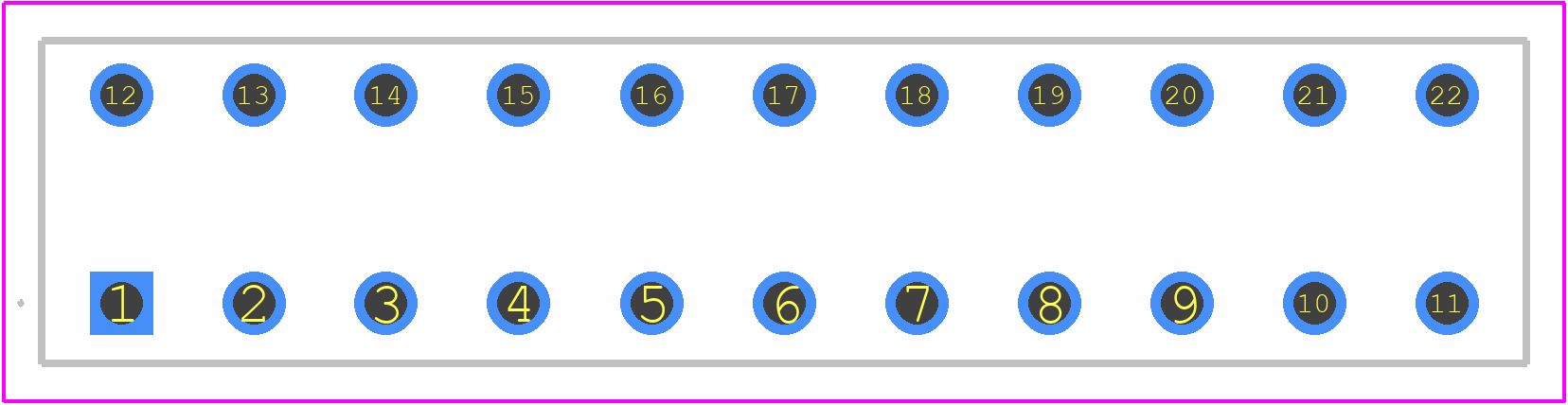 1870730000 - Weidmüller PCB footprint - Other - Other - 1870730000