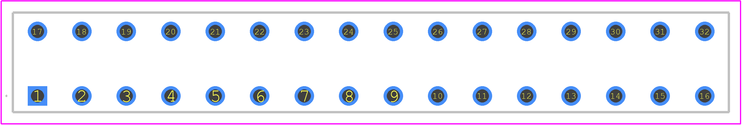 1870930000 - Weidmüller PCB footprint - Other - Other - 1870930000
