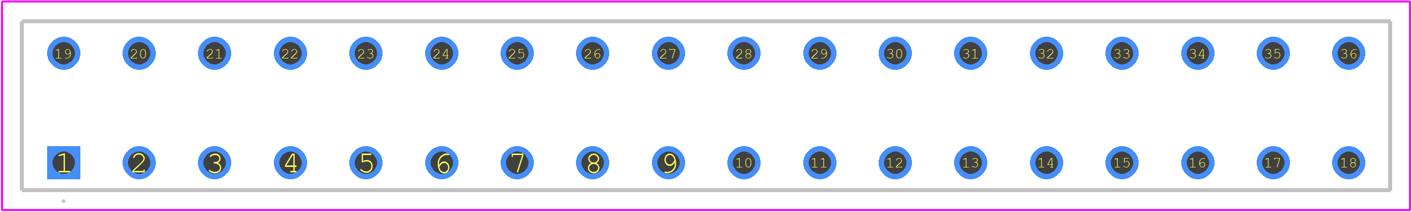 1870950000 - Weidmüller PCB footprint - Other - Other - 1870950000