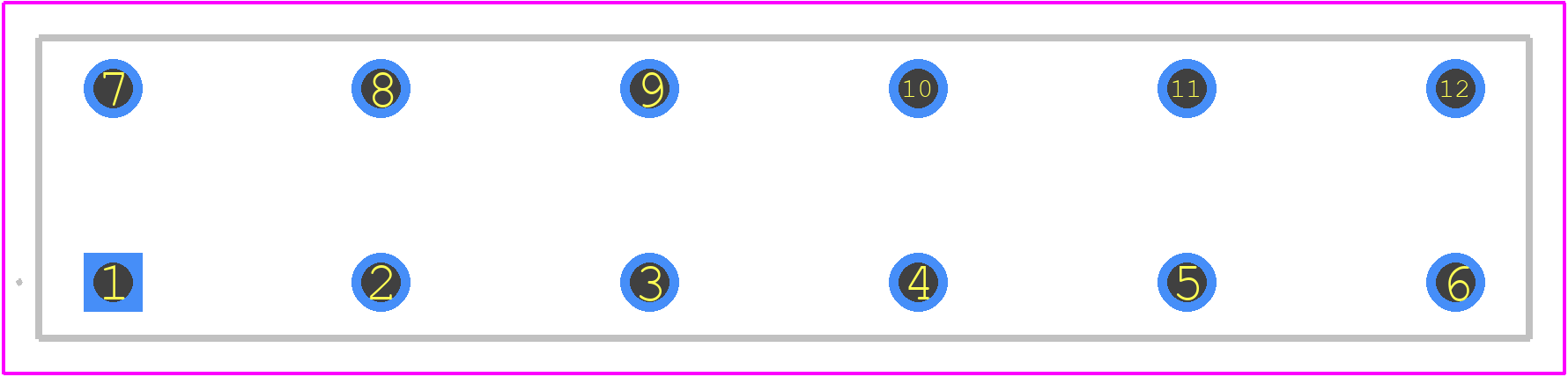 1874390000 - Weidmüller PCB footprint - Other - Other - 1874390000