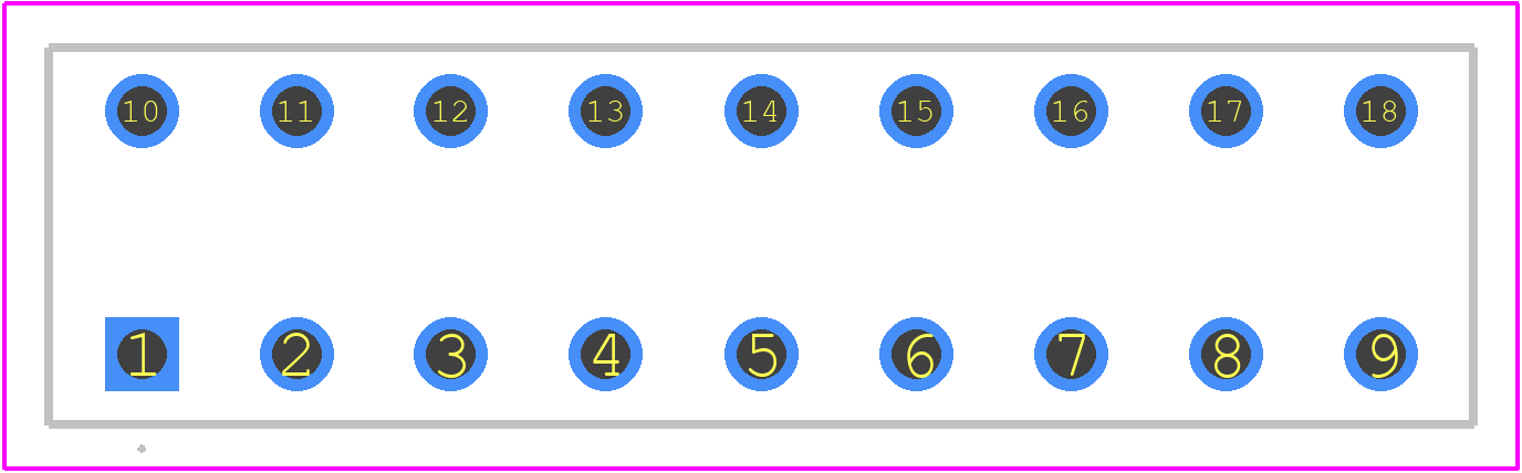 1874620000 - Weidmüller PCB footprint - Other - Other - 1874620000