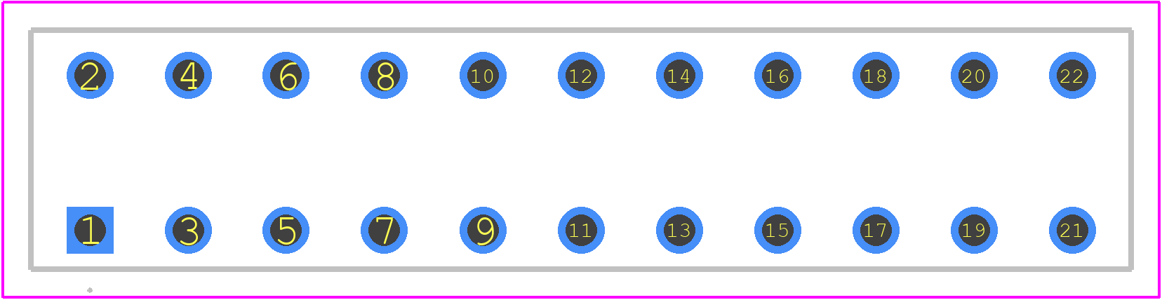 1874660000 - Weidmüller PCB footprint - Other - Other - 1874660000-2