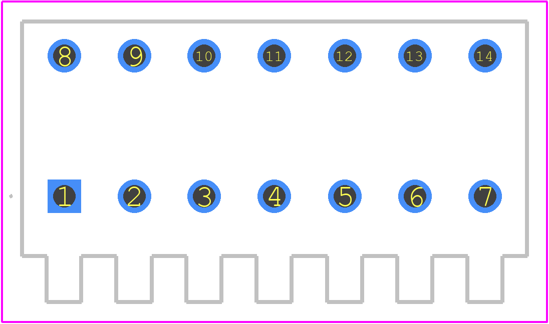 1875100000 - Weidmüller PCB footprint - Other - Other - 1875100000-2