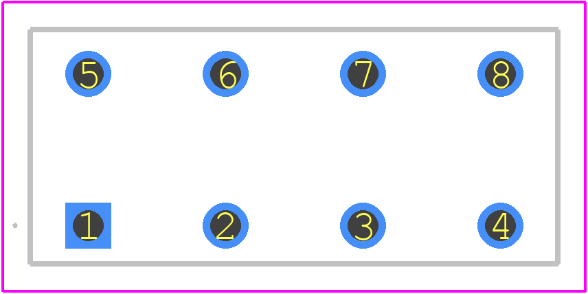 1876050000 - Weidmüller PCB footprint - Other - Other - 1876050000-2