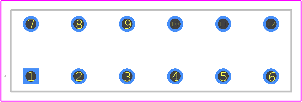 1876070000 - Weidmüller PCB footprint - Other - Other - 1876070000-2