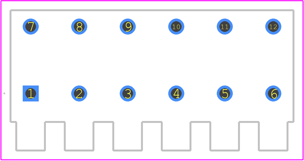 1876150000 - Weidmüller PCB footprint - Other - Other - 1876150000
