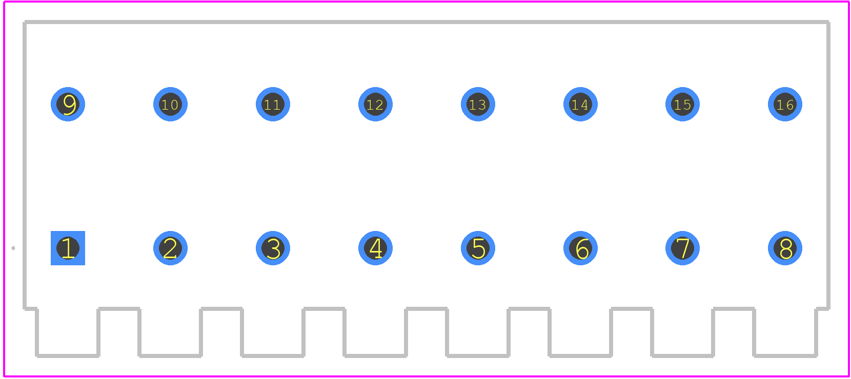 1876520000 - Weidmüller PCB footprint - Other - Other - 1876520000