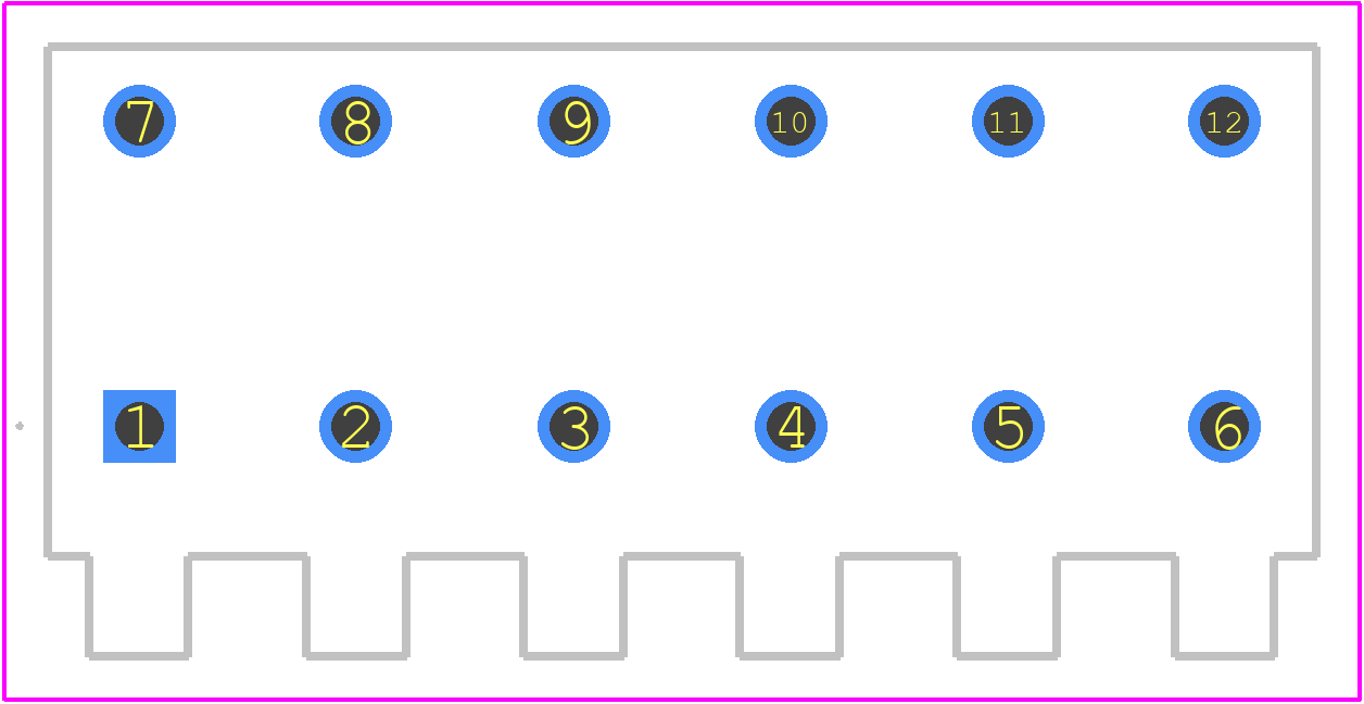 1876560000 - Weidmüller PCB footprint - Other - Other - 1876560000