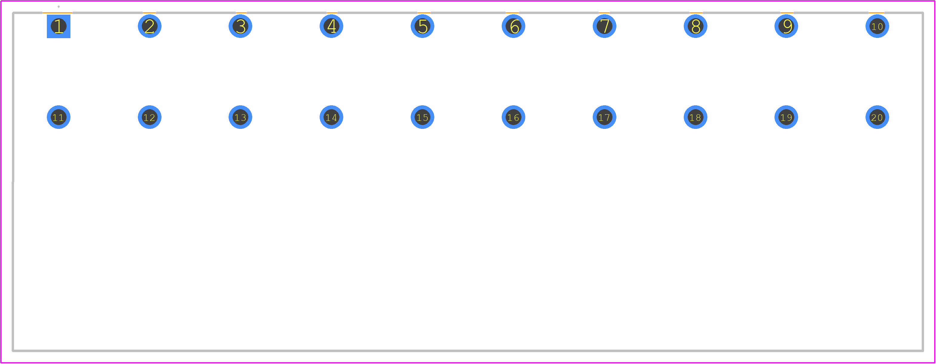 1930350000 - Weidmüller PCB footprint - Other - Other - 1930350000