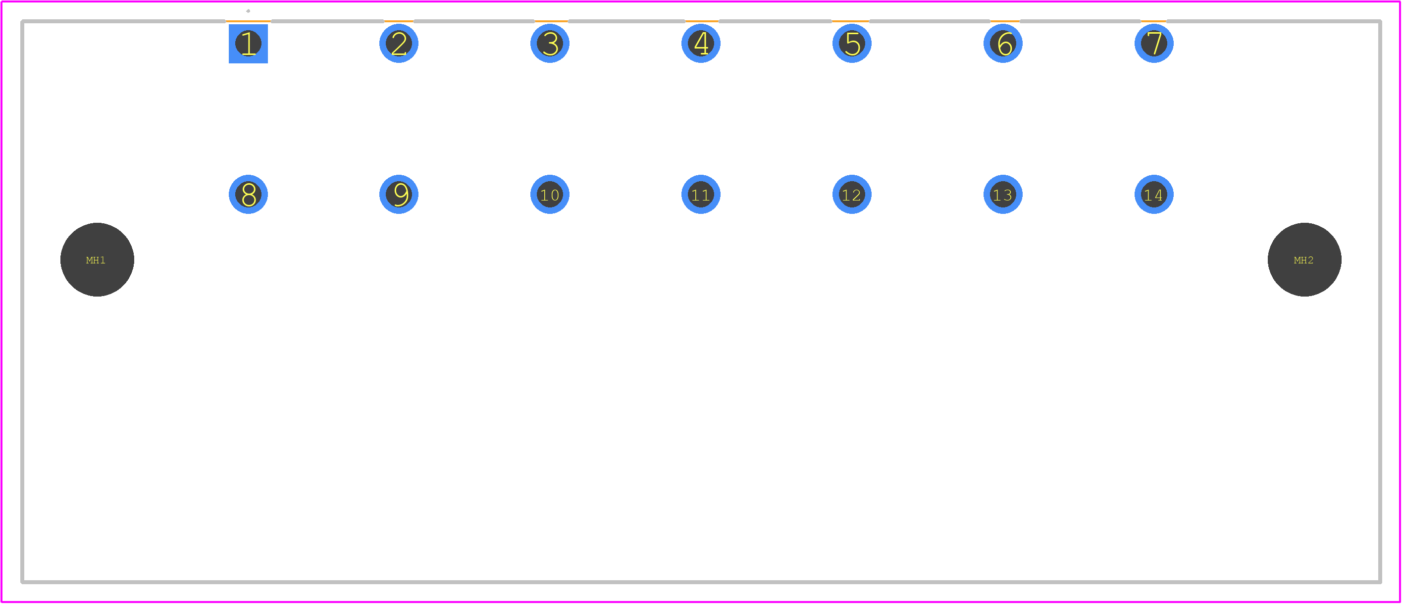 1930430000 - Weidmüller PCB footprint - Other - Other - 1930430000