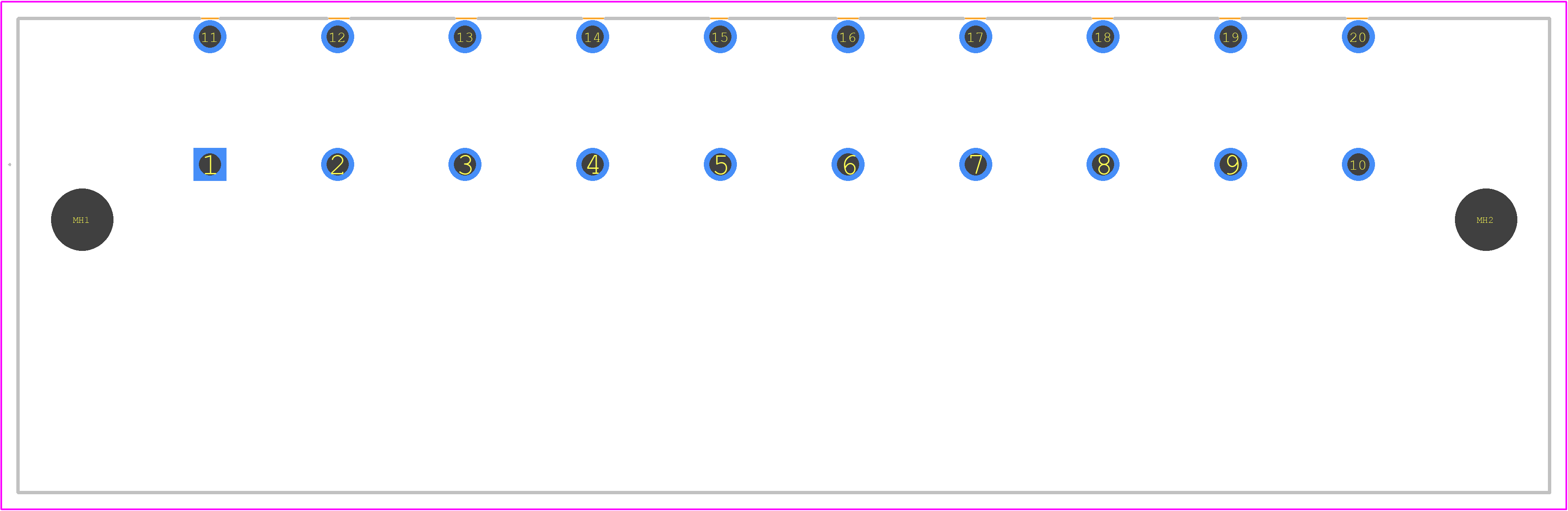 1930460000 - Weidmüller PCB footprint - Other - Other - 1930460000