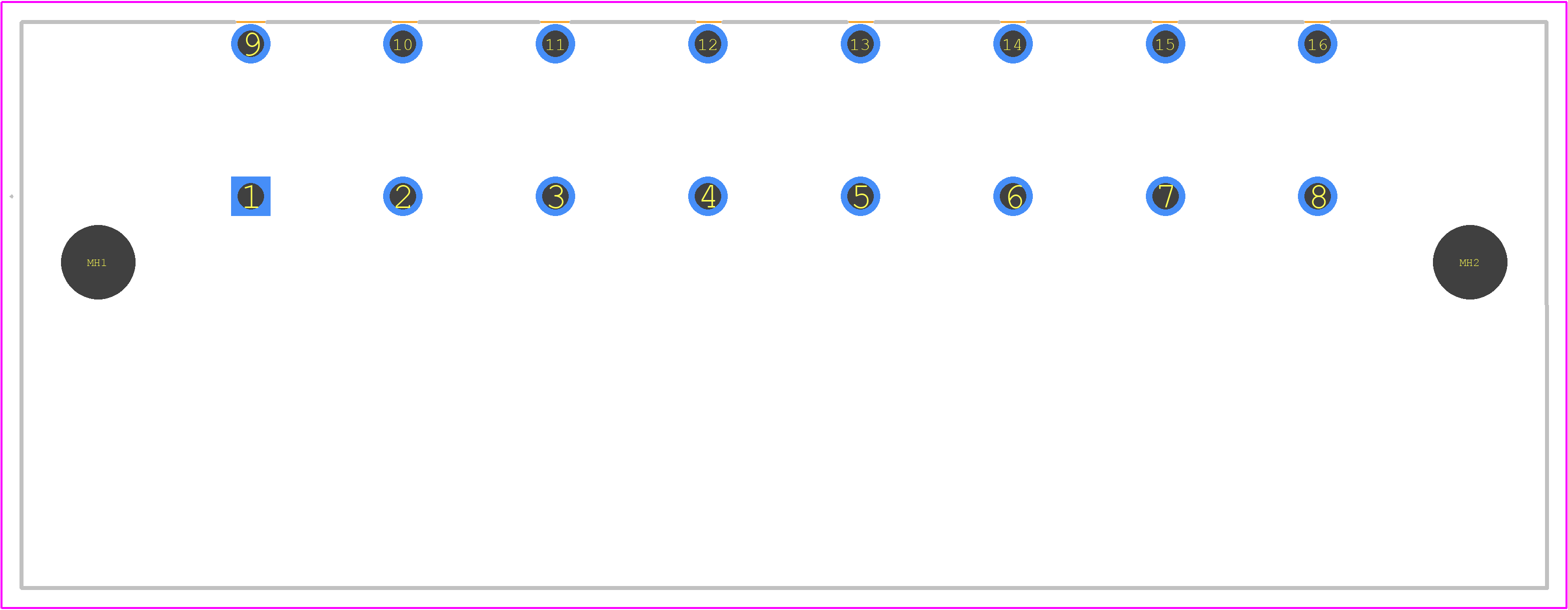 1930550000 - Weidmüller PCB footprint - Other - Other - 1930550000