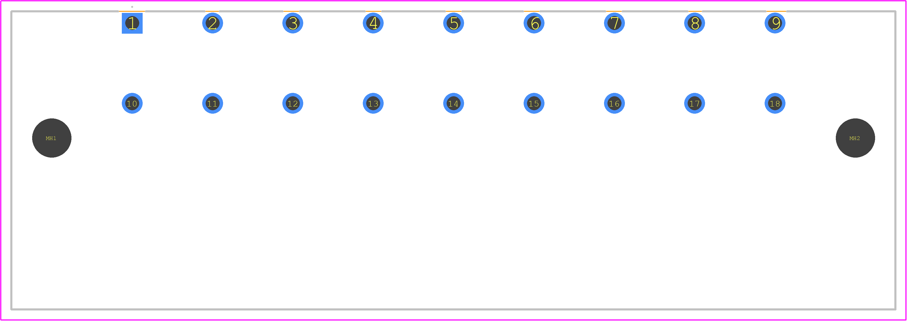 1930560000 - Weidmüller PCB footprint - Other - Other - 1930560000