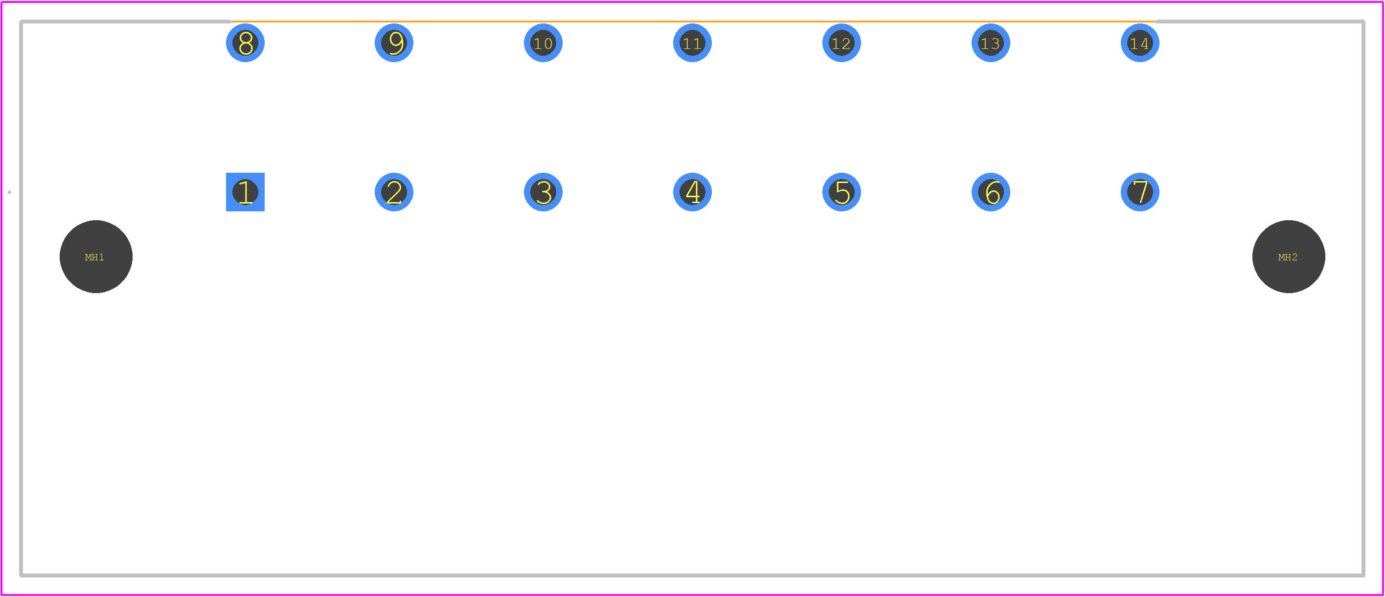 1931420000 - Weidmüller PCB footprint - Other - Other - 1931420000