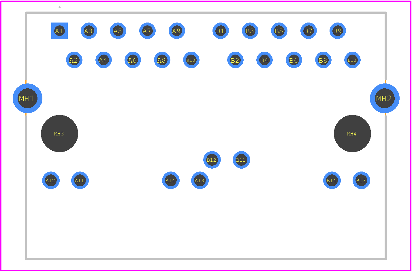 2485370000 - Weidmüller PCB footprint - Other - Other - 2485370000-3