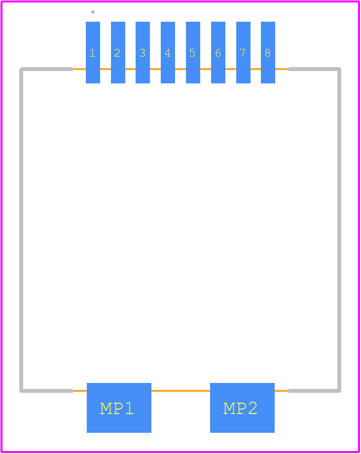 2514600000 - Weidmüller PCB footprint - Other - Other - 2514600000-7