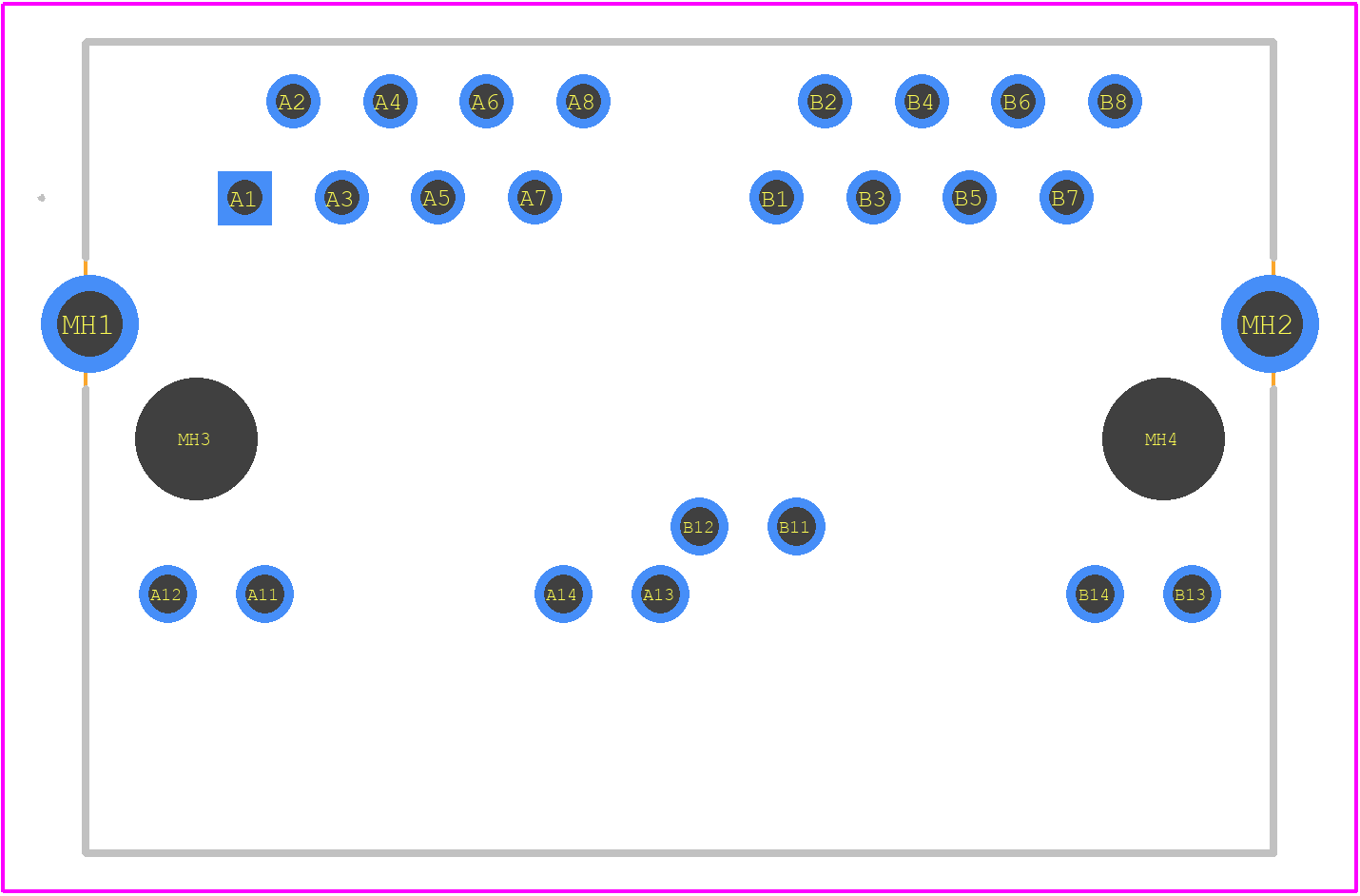 2551900000 - Weidmüller PCB footprint - Other - Other - 2551900000-2