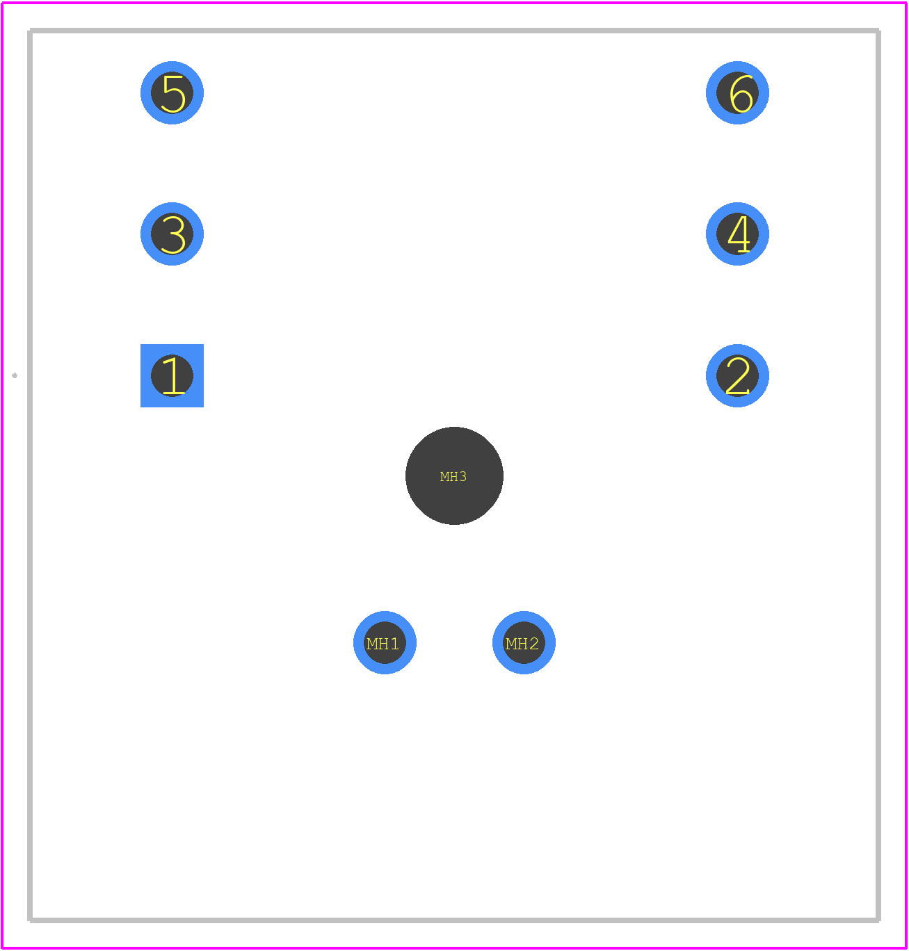 2580340000 - Weidmüller PCB footprint - Other - Other - 2580340000